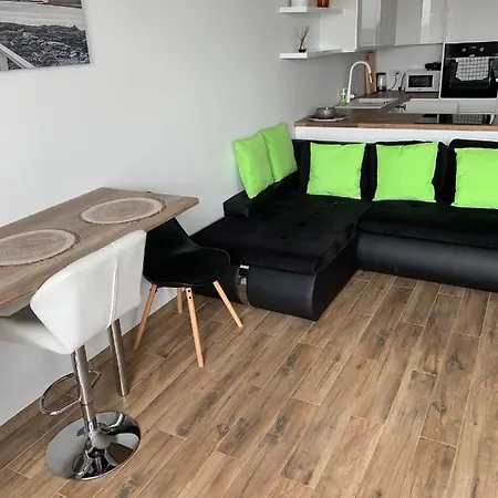 Skyscrapper Z Widokiem Na Panorame Warszawy